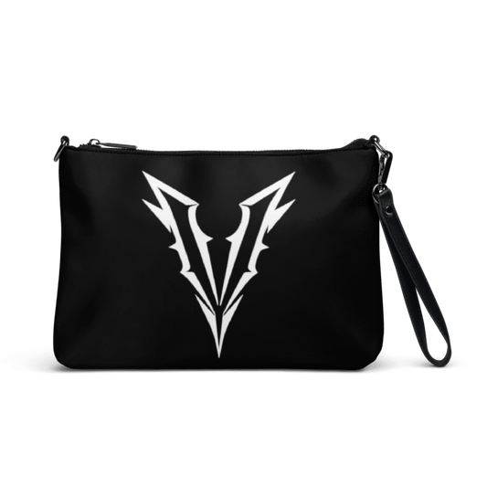 Vaelor® Signature V Crossbody Bag (Premium Faux Leather Streetwear Pouch)- Black